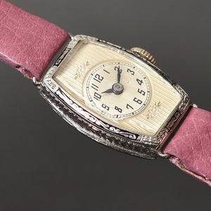 20s BLANCPAIN Ladies Art Deco 18K Gold/Enamel Watch