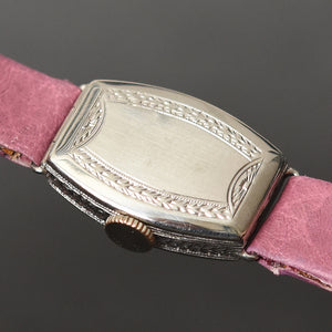 20s BLANCPAIN Ladies Art Deco 18K Gold/Enamel Watch