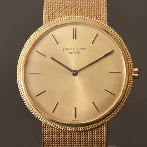 1969 PATEK PHILIPPE Ref. 3520 Vintage Gents 18K Gold Dress Watch