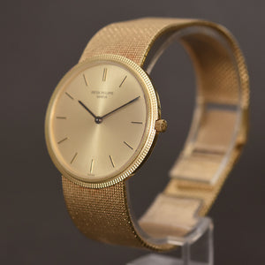 1969 PATEK PHILIPPE Ref. 3520 Vintage Gents 18K Gold Dress Watch