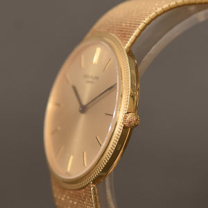 1969 PATEK PHILIPPE Ref. 3520 Vintage Gents 18K Gold Dress Watch