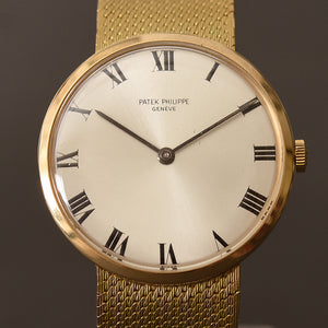 1965 PATEK PHILIPPE Ref. 3468 Vintage Gents 18K Gold Dress Watch