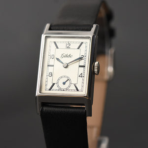 30s GILDE (European GRUEN) Gents Art Deco Watch