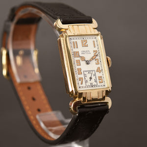 1934 GRUEN 'Quadron' Gents Art Deco Watch