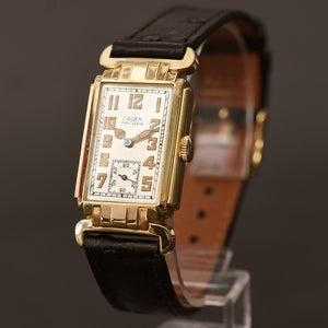 1934 GRUEN 'Quadron' Gents Art Deco Watch