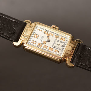 1934 GRUEN 'Quadron' Gents Art Deco Watch