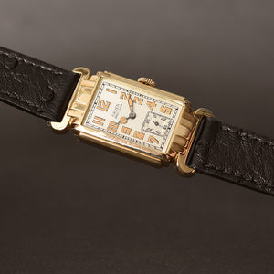 1934 GRUEN 'Quadron' Gents Art Deco Watch