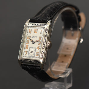 1928 GRUEN 'Quadron' Gents Art Deco Watch 117-8