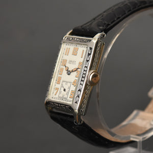 1928 GRUEN 'Quadron' Gents Art Deco Watch 117-8