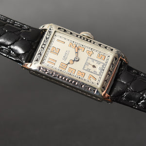 1928 GRUEN 'Quadron' Gents Art Deco Watch 117-8