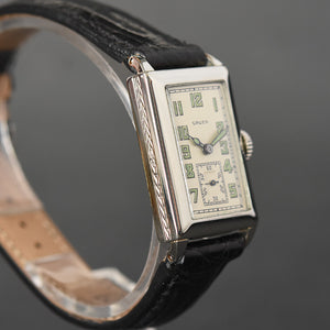 1932 GRUEN 'Quadron' Gents Art Deco Watch 157-8