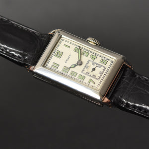 1932 GRUEN 'Quadron' Gents Art Deco Watch 157-8