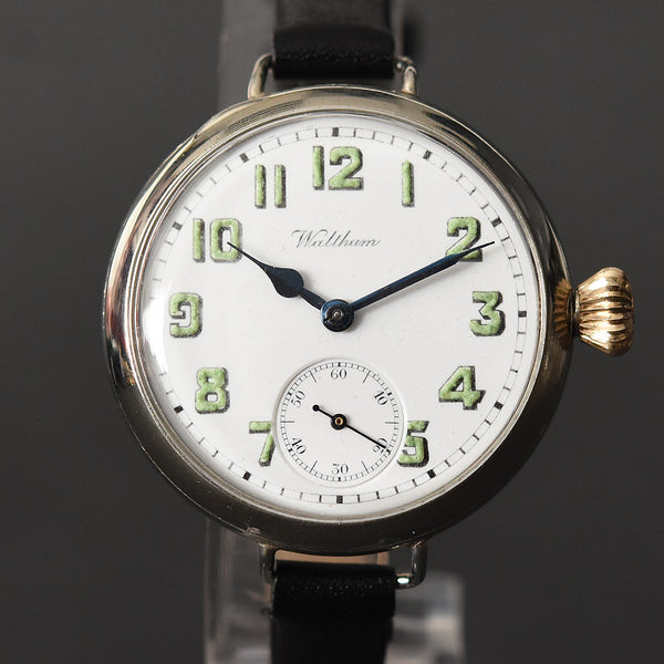 1907 WALTHAM USA Gents Trench Style Watch