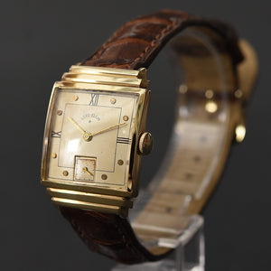 1945 LORD ELGIN 14K Gold Model 4505A Gents Dress Watch