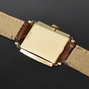 1945 LORD ELGIN 14K Gold Model 4505A Gents Dress Watch