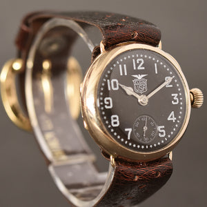 1918 ELGIN USA Gents WW1 Trench Watch