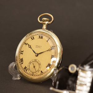 1910s GRUEN VeriThin Precision V4 Swiss Pocket Watch