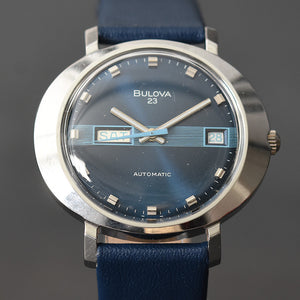 1973 BULOVA 23 'President A' Automatic Day/Date Vintage Gents