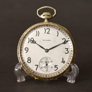 1920 E. HOWARD Series 7 Art Deco Pocket Watch