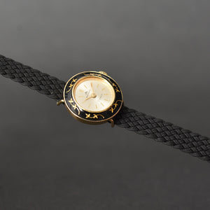 60s BUCHERER Swiss Ladies Enamel Watch