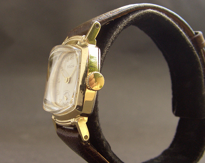 40s BULOVA USA Gents Dress Vintage Watch