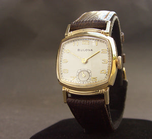 40s BULOVA USA Gents Dress Vintage Watch