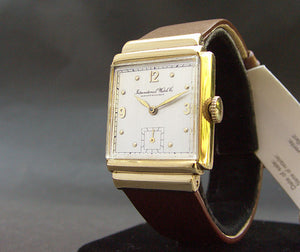 1948 IWC Schaffhausen 14K Gold Vintage Gents Watch