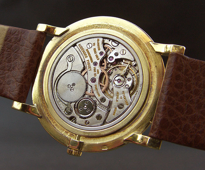 60s AUDEMARS PIGUET Gents 18K Gold Ultra-Slim Watch