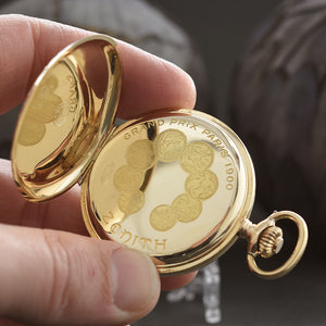 1922 ZENITH 14K Gold Ottoman Market Swiss Pocket Watch
