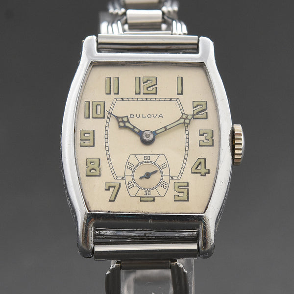 1929 BULOVA 'Governor' Gents Art Deco Watch