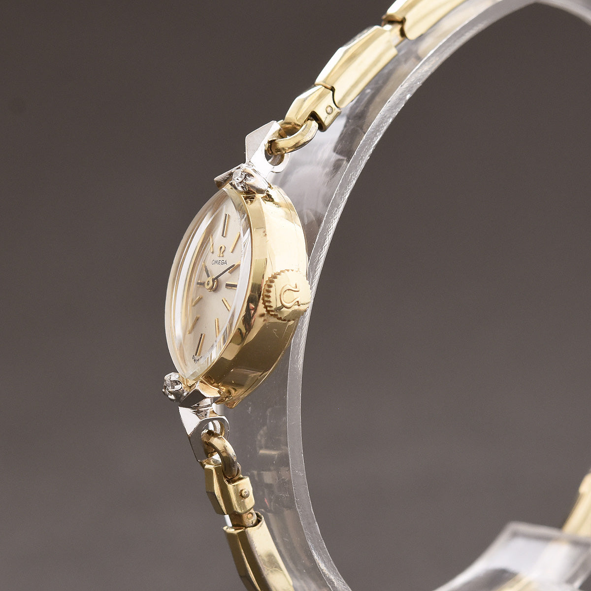 1963 OMEGA Ladies 14K Gold Cocktail Watch A-7497