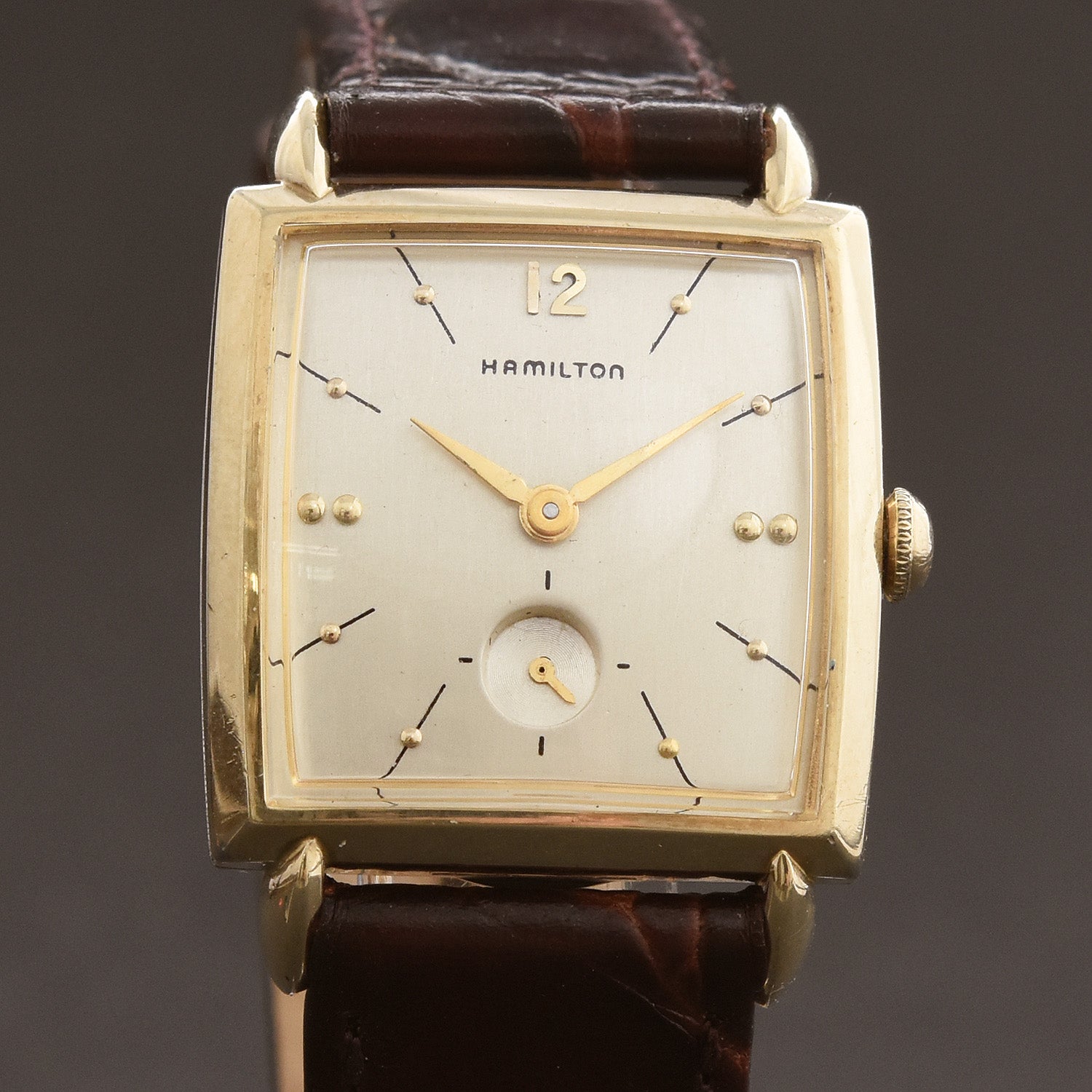 1957 HAMILTON USA 'Cullen' Gents Vintage Dress Watch – empressissi 1957 HAMILTON USA 'Cullen' Gents Vintage Dress Watch – empressissi