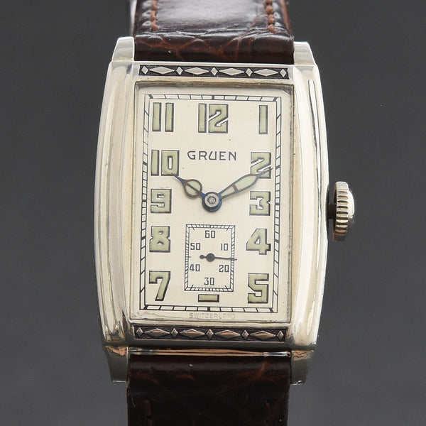 1927 GRUEN Guild Gents Classic Art Deco Watch