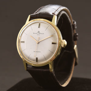 60s BAUME&MERCIER Baumatic Swiss Gents Vintage Watch