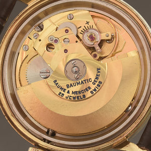 60s BAUME&MERCIER Baumatic Swiss Gents Vintage Watch