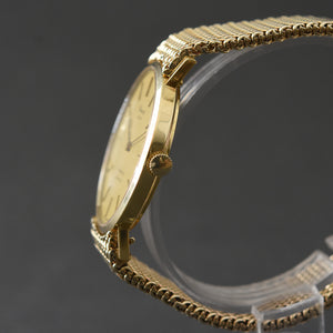 70s CHOPARD Tiffany Automatic Swiss Gents 18K Gold Watch w/Bracelet