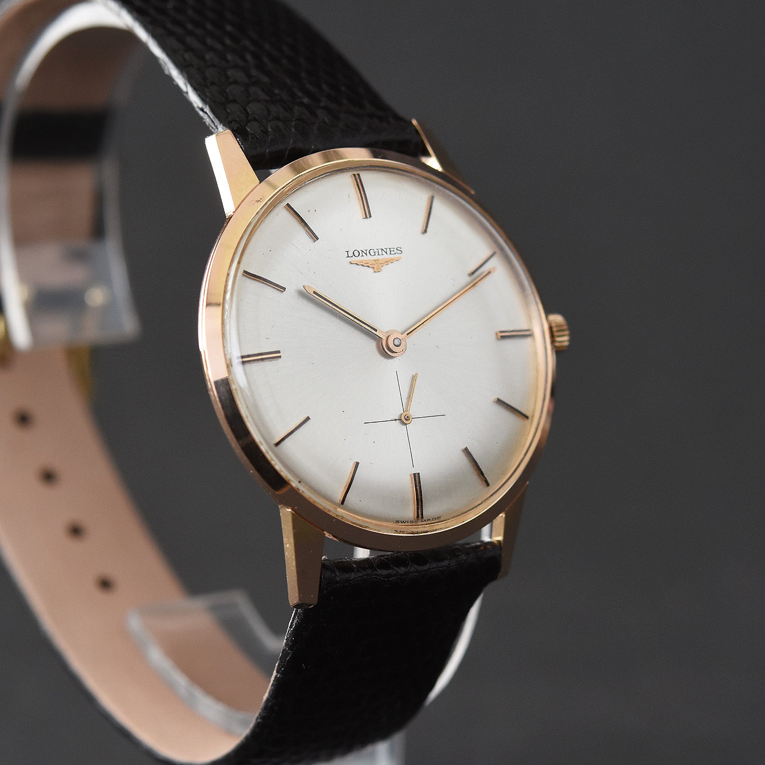 1967 LONGINES Vintage Swiss Gents 18K Gold Watch