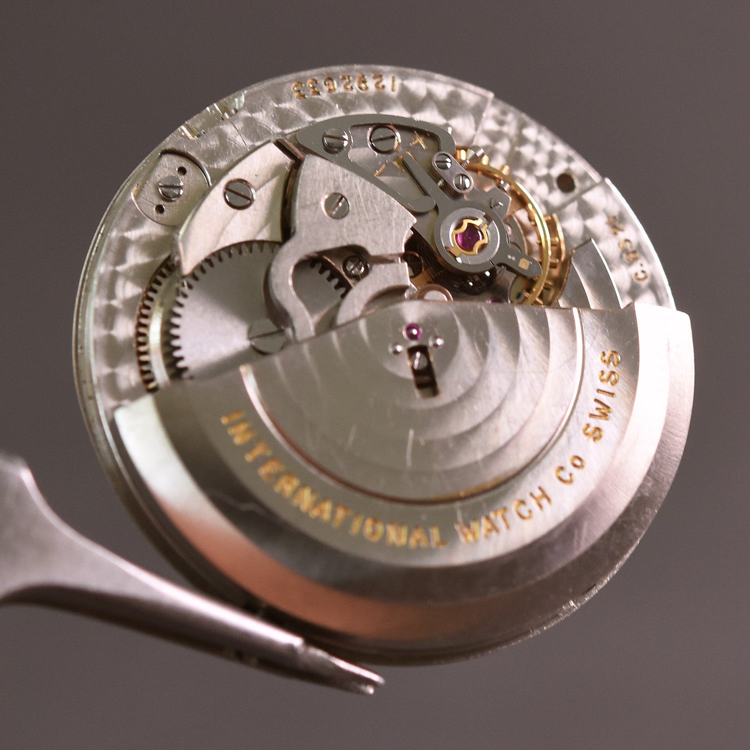 1952 IWC Schaffhausen Automatic 18K Gold 'Pellaton' Watch