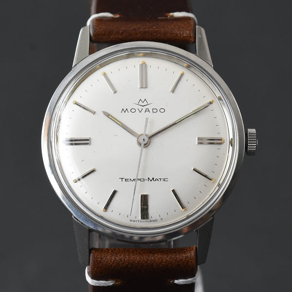 50s MOVADO Tempo-Matic Automatic Gents Vintage Watch
