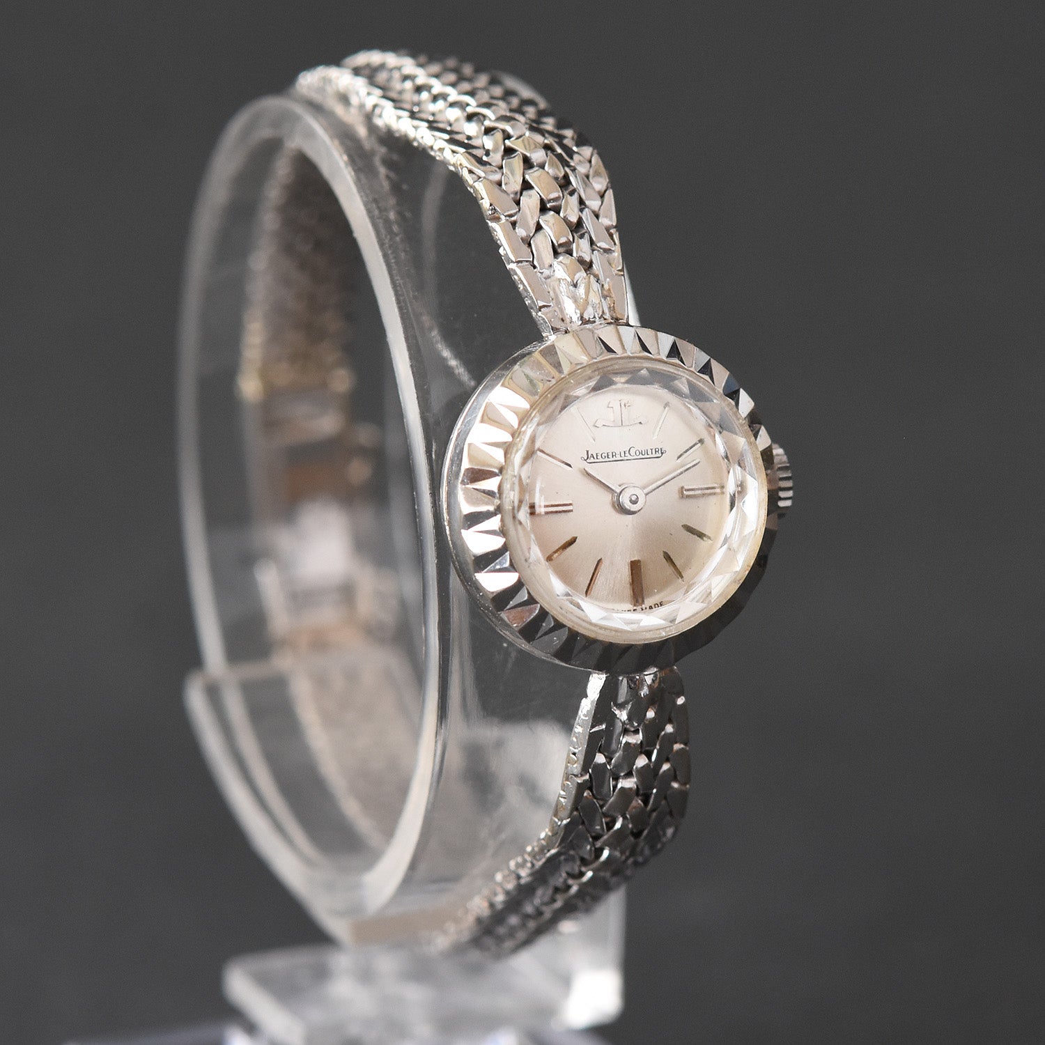 60s JAEGER LECOULTRE Ladies Swiss 14K Gold Watch