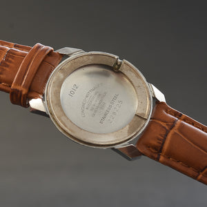 1955 LONGINES Gents Vintage Stainless Steel Watch Ref. 1012