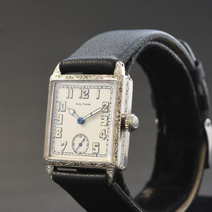 1925 Am. WALTHAM USA Gents Art Deco Dress Watch