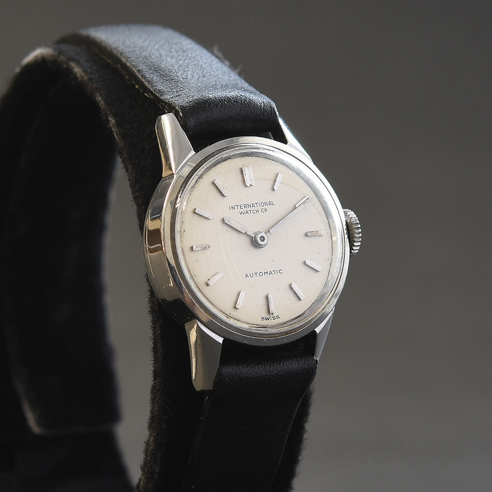 1959 IWC Schaffhausen Automatic Vintage Ladies Steel Watch