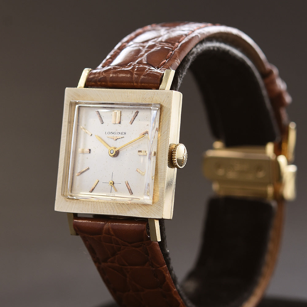 1964 LONGINES Gents 14K Solid Gold Dress Watch