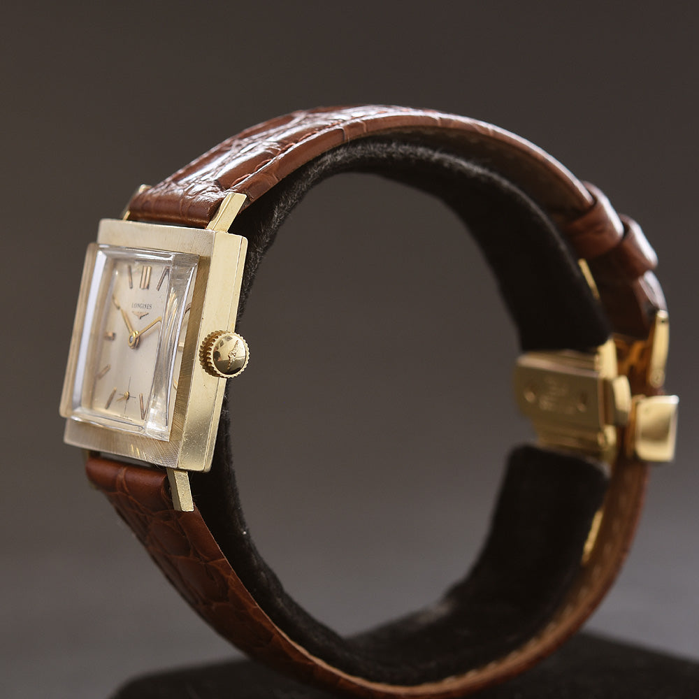 1964 LONGINES Gents 14K Solid Gold Dress Watch