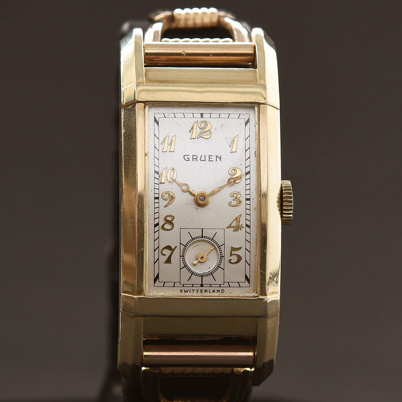 1937 GRUEN Gents Art Deco Dress Watch