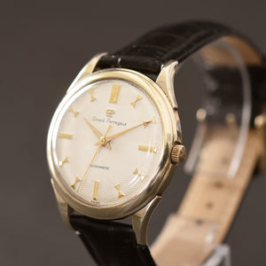 50s GIRARD-PERREGAUX Gyromatic Guilloche Gents Watch – empressissi