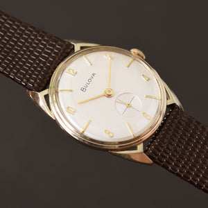 1958 BULOVA 'President' Slim Vintage Gents Dress Watch