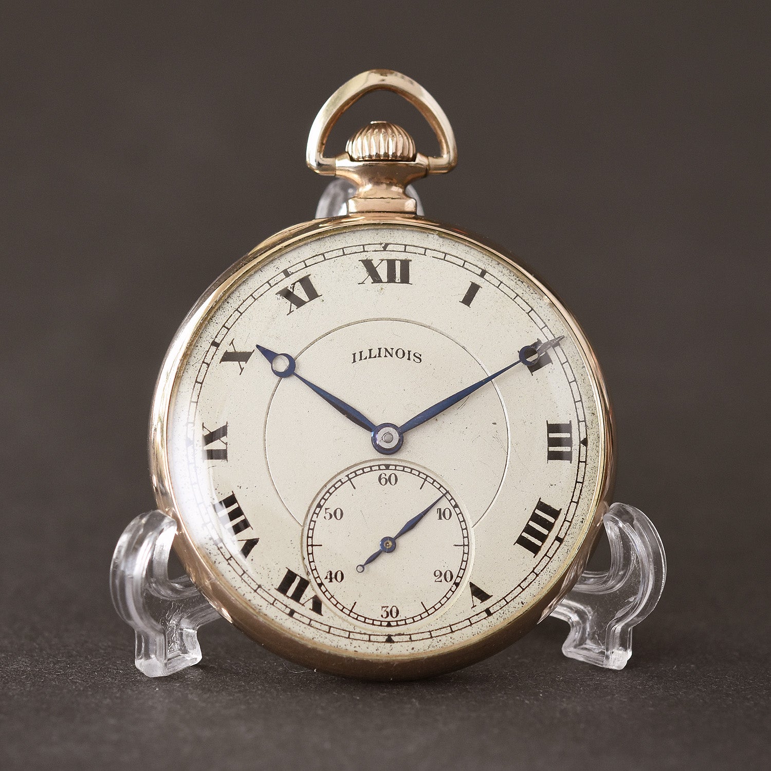 1919 ILLINOIS 'The Autocrat' G. 405 Art Deco Pocket Watch