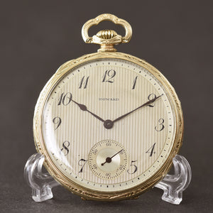 1912 E. HOWARD Series 7 Art Deco Pocket Watch